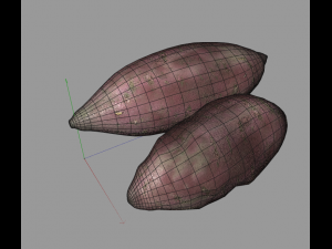 sweet potato purple Modèle 3D