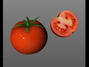 tomato red 3D 模型