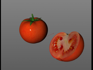 tomato red 3D 模型