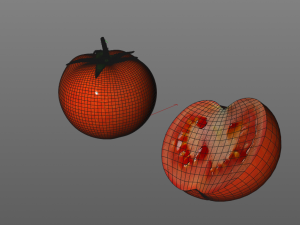 tomato red 3D 模型