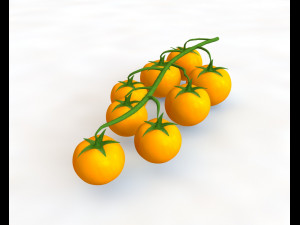 tomato bunch 3D Model