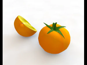 tomato yellow 3D Model
