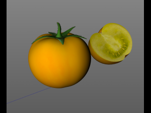 tomato yellow Modelo 3D