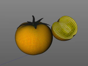 tomato yellow 3D Model