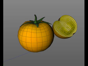 tomato yellow 3D Model