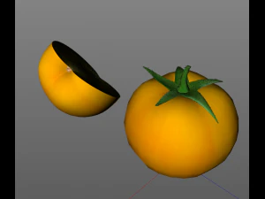 tomato yellow 3D Model
