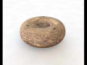yam elephant foot vegetable 3Dモデル