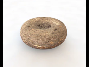 yam elephant foot vegetable 3D Model