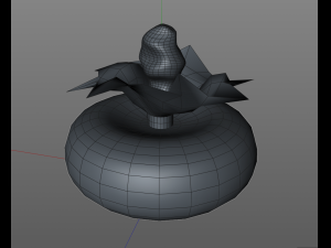 yam elephant foot vegetable 3Dモデル