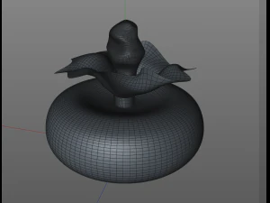 yam elephant foot vegetable 3D Model