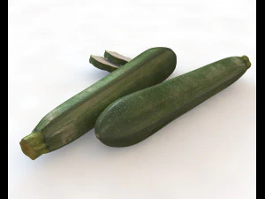 西葫芦西葫芦 3D 模型