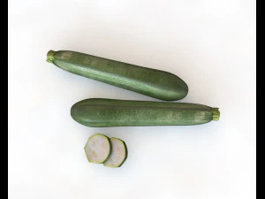 西葫芦西葫芦 3D 模型