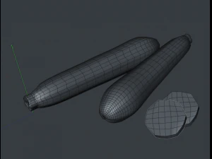 西葫芦西葫芦 3D 模型