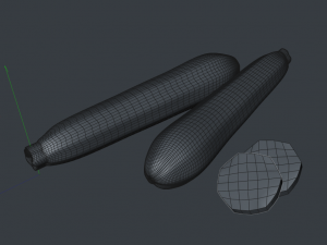 zucchini courgette 3D Model
