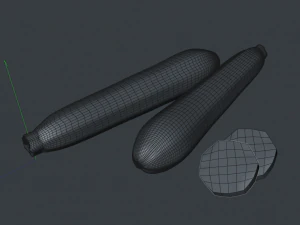 西葫芦西葫芦 3D 模型