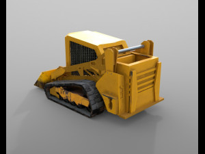 compact track loader Modelo 3D