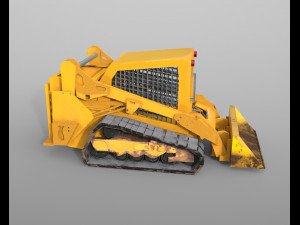 compact track loader Modelo 3D