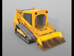 pala cingolata compatta Modello 3D