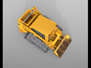 compact track loader Modelo 3D