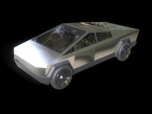 tesla cyber truck 3D Model