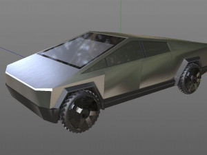 tesla cyber truck 3D Model