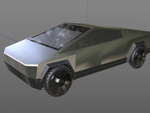 tesla cyber truck 3D Model