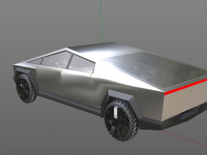 tesla cyber truck 3D Model