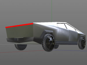 tesla cyber truck 3D Model