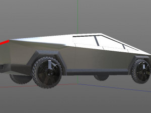 tesla cyber truck 3D Model