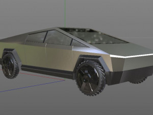 tesla cyber truck 3D Model