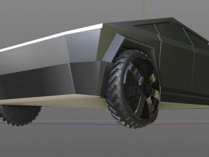 tesla cyber truck 3D Model