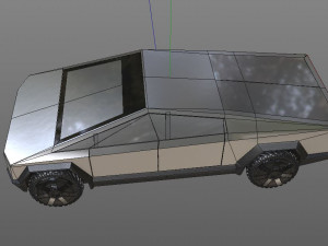 tesla cyber truck 3D Model
