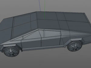 tesla cyber truck 3D Model