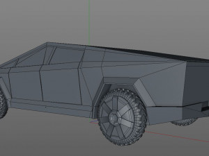 tesla cyber truck 3D Model