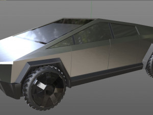 tesla cyber truck 3D Model