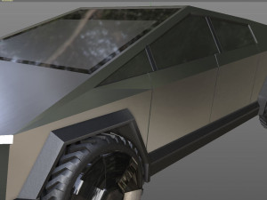 tesla cyber truck 3D Model