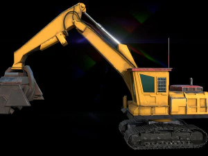 macchina forestale Modello 3D