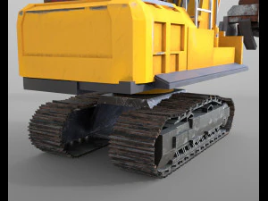 macchina forestale Modello 3D