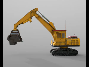 macchina forestale Modello 3D