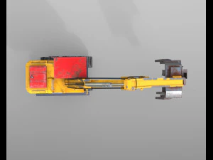 macchina forestale Modello 3D