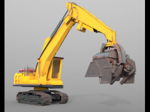 forest machine 3D Модель