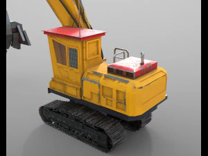 macchina forestale Modello 3D