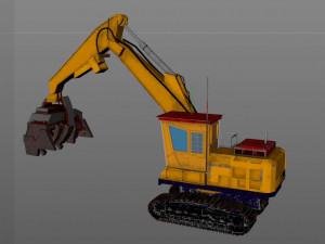 forest machine 3D Модель