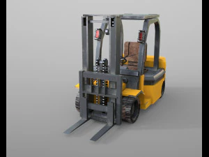 forklift 3D Model