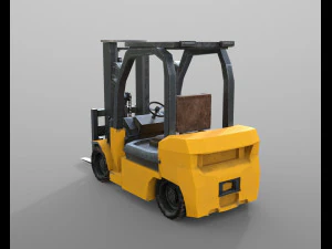 forklift 3D Model