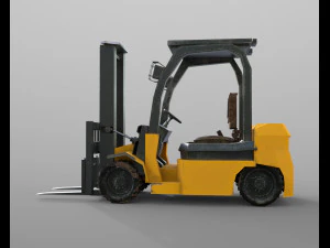 forklift 3D Model