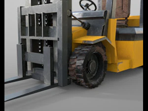 forklift 3D Model