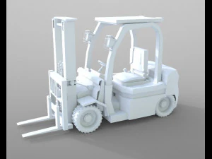 forklift 3D Model
