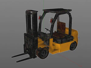 forklift 3D Model