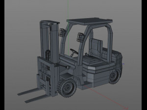 forklift 3D Модель